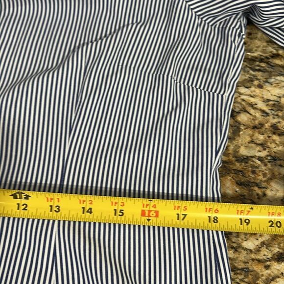 Gretchen Scott Button Front Cotton Blend Ruffle Cuff Shirt Size M And L - Picture 13 of 14